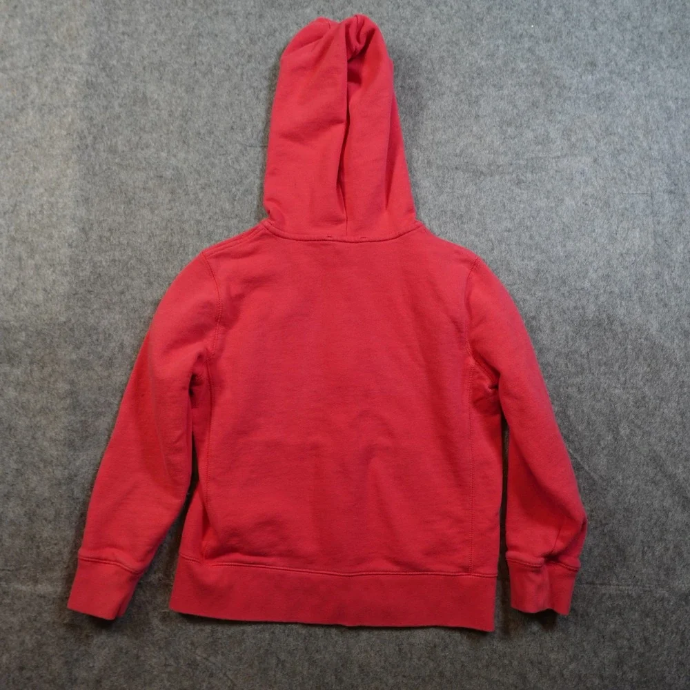 Ralph Lauren Girls Hoodie Medium Pink Full Zip‎ Jacket Casual